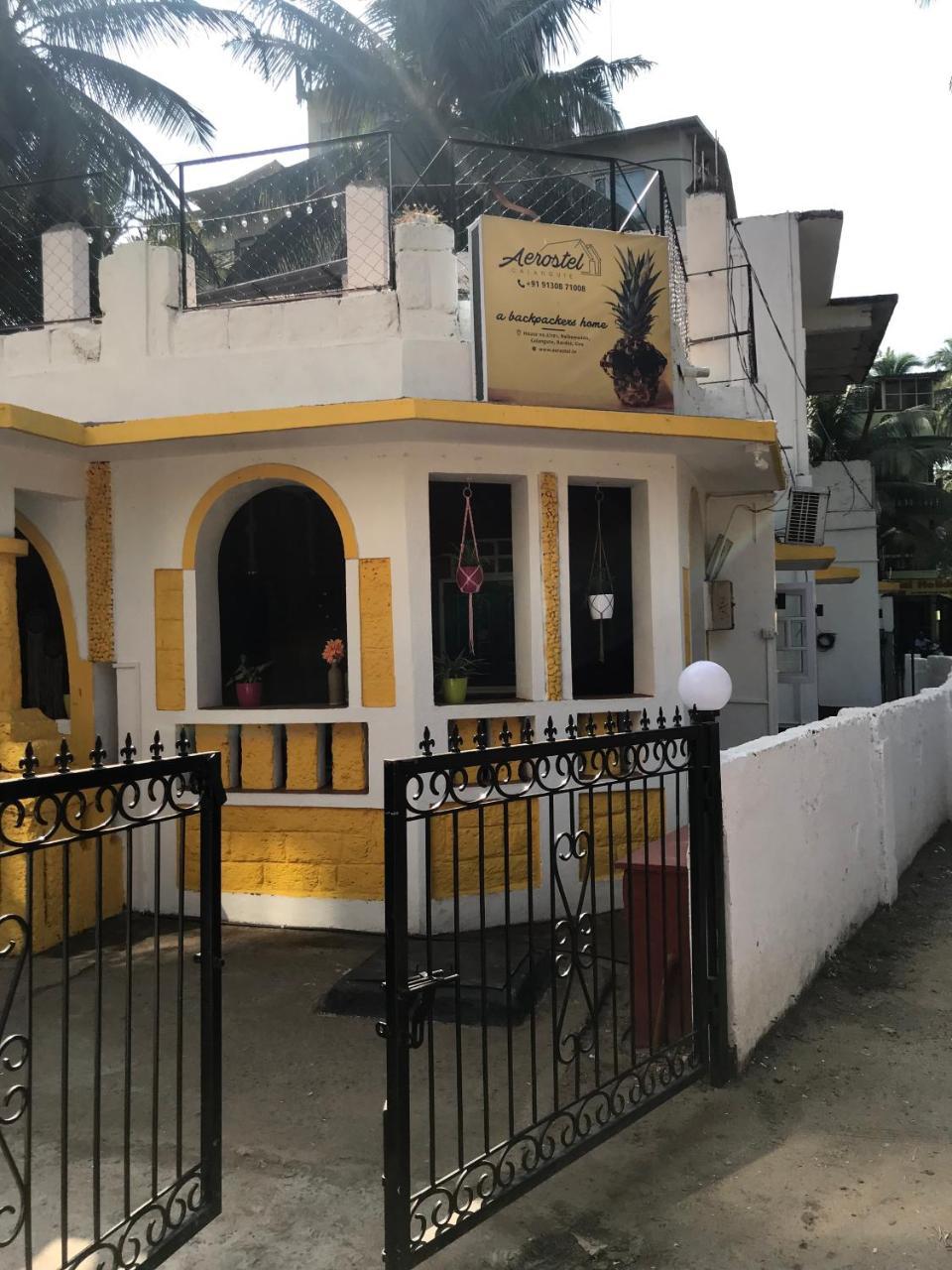 Aerostel - Backpacker'S Hostel In Goa Калангут Экстерьер фото